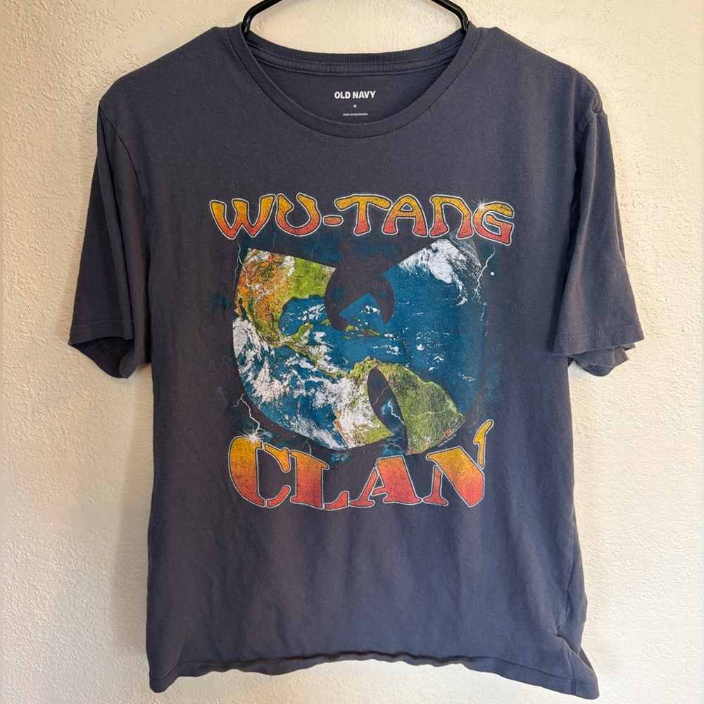Old Navy Blue T-Shirt WuTang